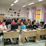 Bezpečné přecházení přes přechod - Kamenné Žehrovice 10. 3. 2016