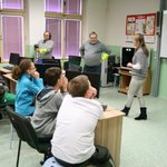 Bezpečné přecházení přes přechod - Kamenné Žehrovice 10. 3. 2016