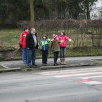 Bezpečné přecházení přes přechod - Kamenné Žehrovice 10. 3. 2016