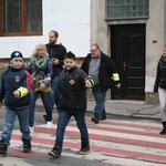 Bezpečné přecházení přes přechod - Kamenné Žehrovice 10. 3. 2016