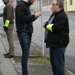 Bezpečné přecházení přes přechod - Kamenné Žehrovice 10. 3. 2016