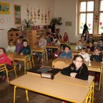 Bezpečné přecházení přes přechod - Kamenné Žehrovice 10. 3. 2016
